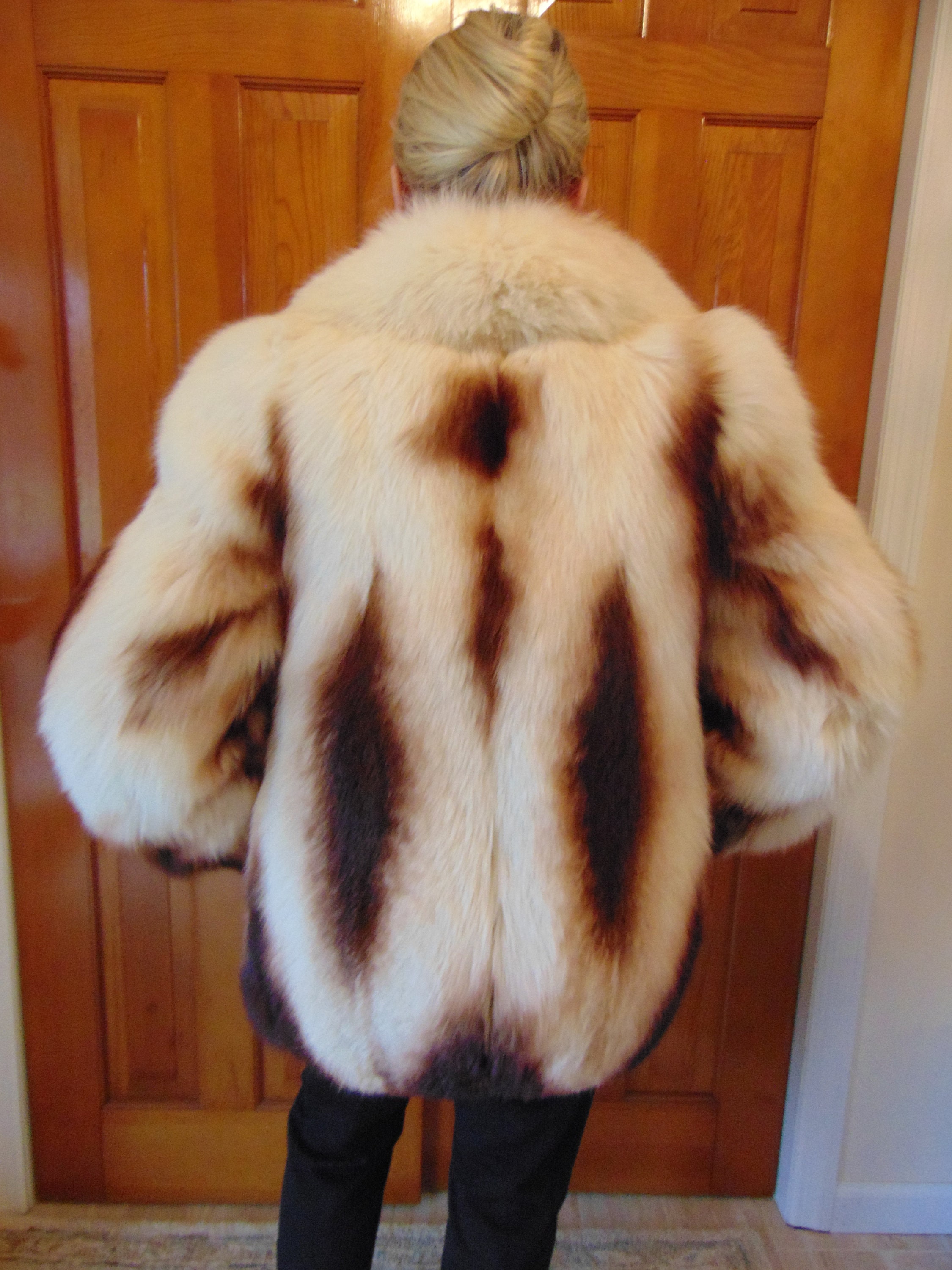 1970s 1980s Wilsons Red Fox Fur Coat | Small/Medium/Large