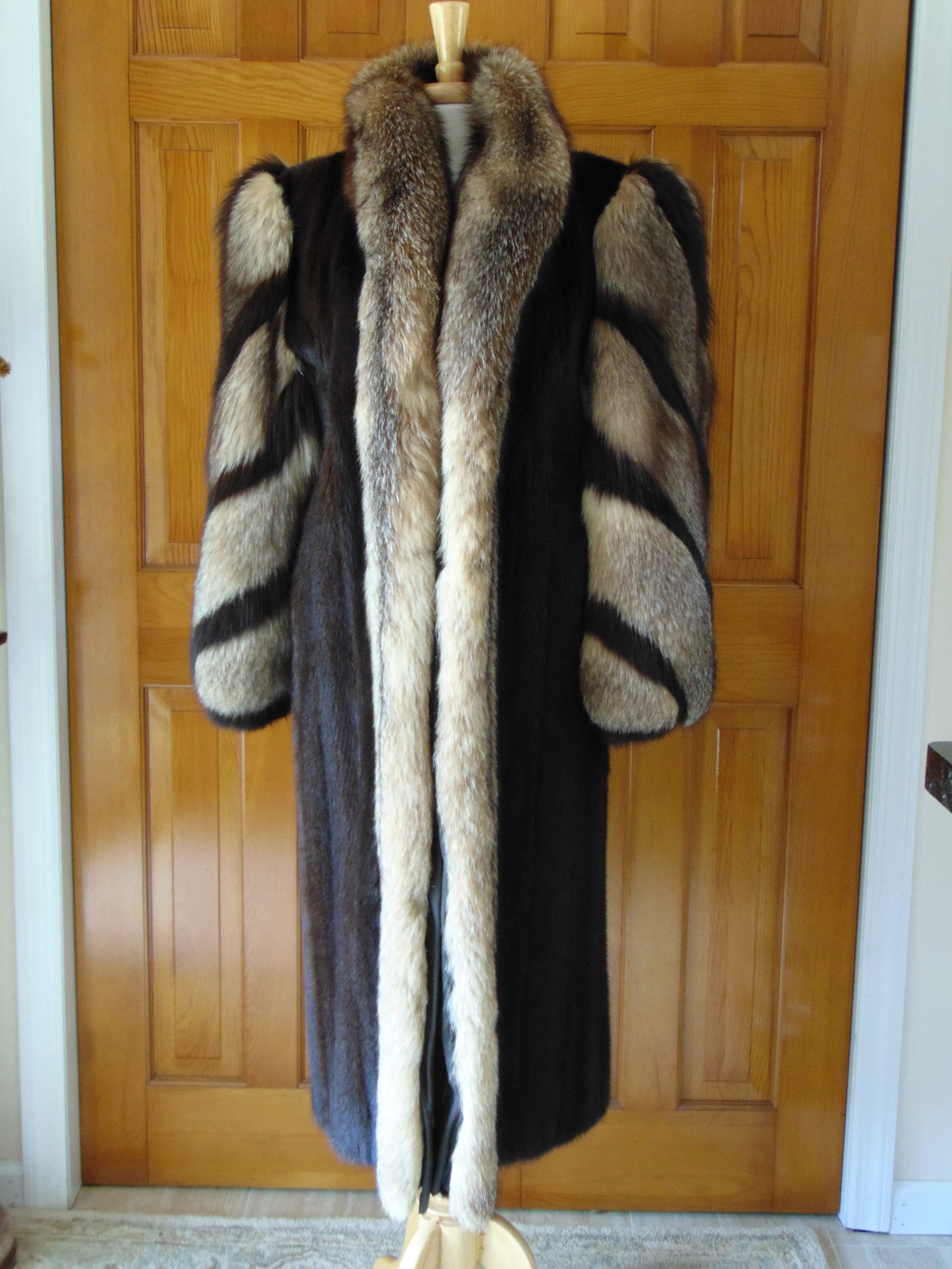 Hudsons Bay Fur Coat - Etsy