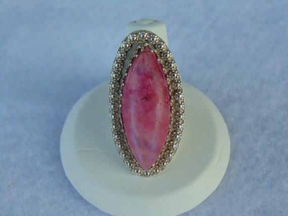 Griego Sterling Pink Moonstone Ring, For Cowgirls… - image 5