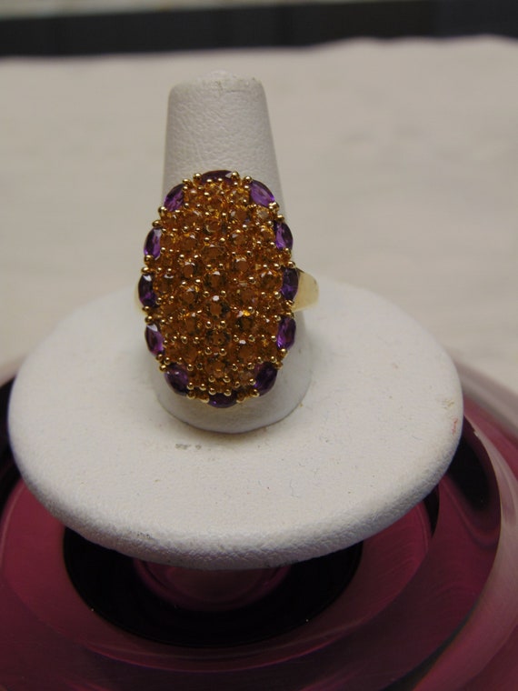 10KtYg Amethyst Topaz Ring, Topaz Ring Gifts, Rin… - image 10