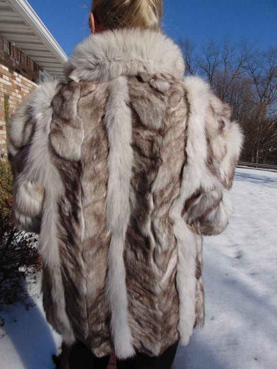 Fur jacket blue fox - Gem Fur jacket blue fox - Gem