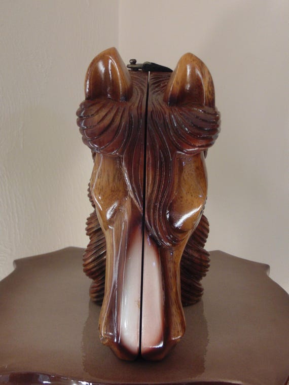 Vintage Timmy Woods Wooden Horse Purse - Equestrian Bag - Etsy