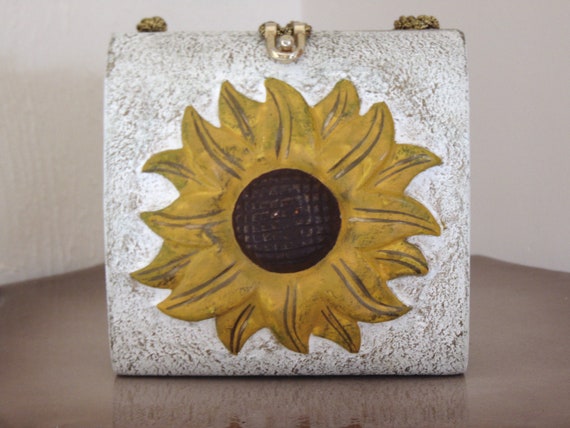 Timmy Woods Sunflower Purse-Retired Timmy Woods P… - image 1