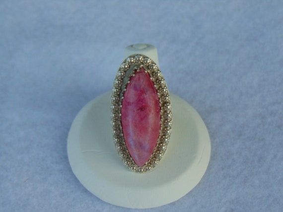 Griego Sterling Pink Moonstone Ring, For Cowgirls… - image 7