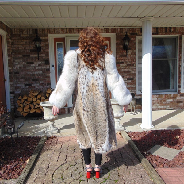 Real Fur Coat Etsy