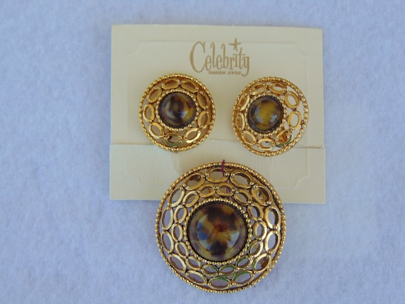 Celebrity 70s Jewelry Set, Vintage Jewelry Set For