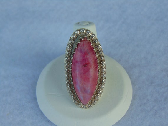 Griego Sterling Pink Moonstone Ring, For Cowgirls… - image 6