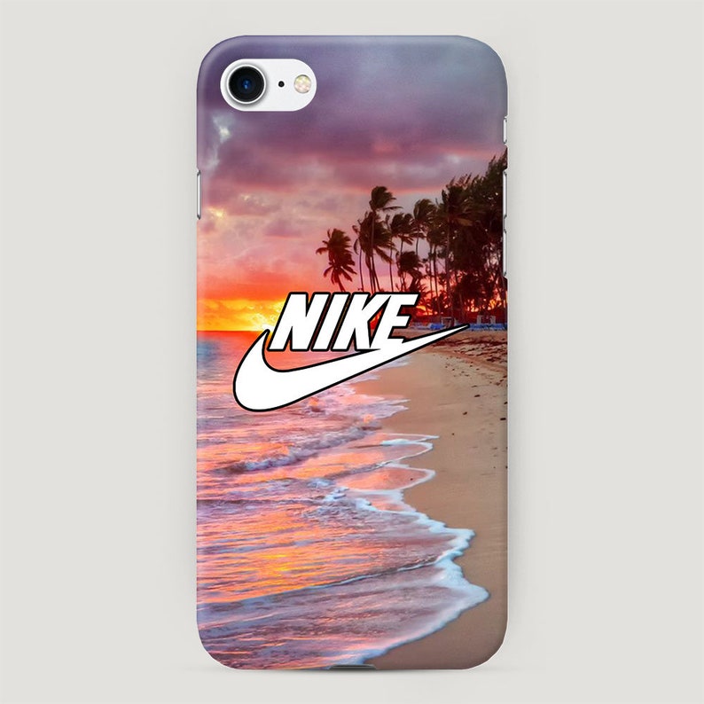 Wonderlijk Nike iPhone Case Sunset iPhone XS Max Case Beach iPhone XR | Etsy LY-54