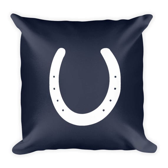 horseshoe pillow