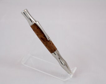 Handmade Redwood Lace Burl Virage Pen