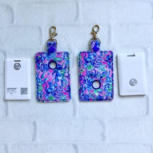 Support d'identification d'alarme bleu Alien Centegix, étiquette de sac d'alarme, porte-cartes d'identité vertical avec alarme, accessoire de tour de cou, cadeau pour enseignant, cadeaux de moins de 20 ans, porte-clés d'identité