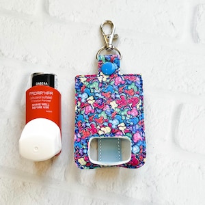 Magic Mouse Balloons Inhaler Case Keychain,Magical Inhaler Holder Keychain,Inhaler Holder Keychain Gift Idea,Not Easy Being Wheezy,Asthma