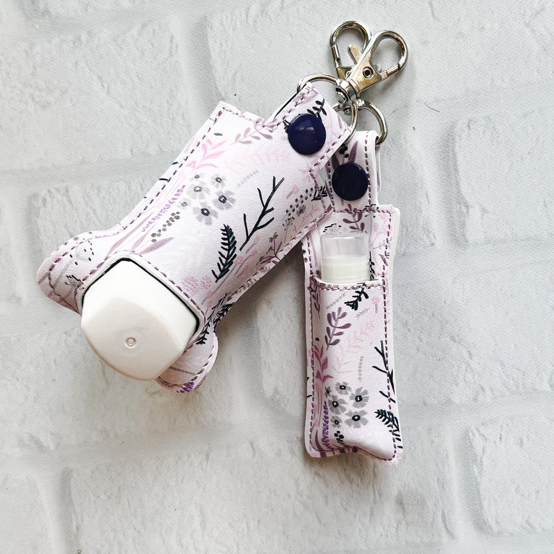 Lavender Field Inhaler Case Keychain,inhaler Holder Keychain,inhaler