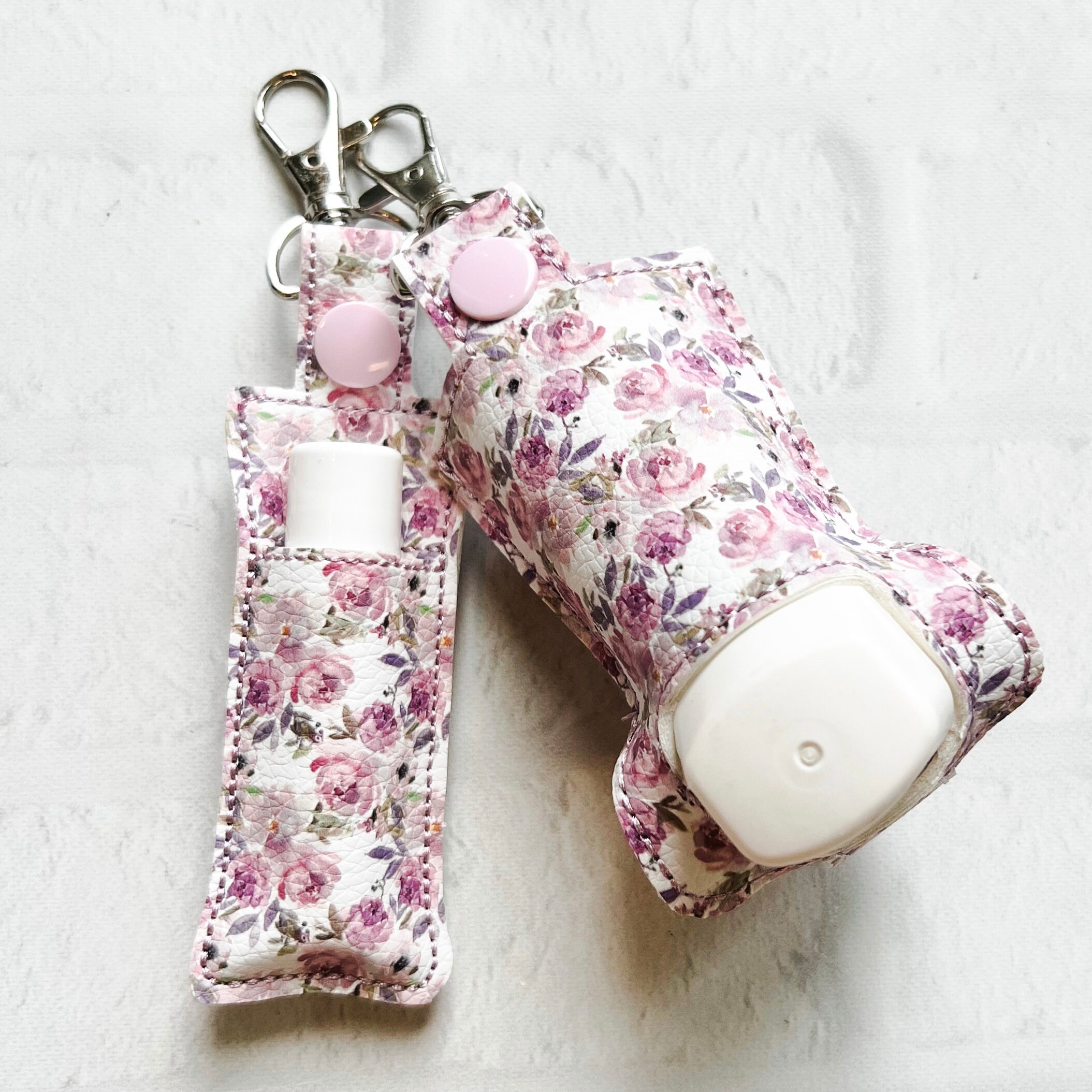 Rose Floral Inhaler Case Keychain Inhaler Keychain Inhaler Etsy