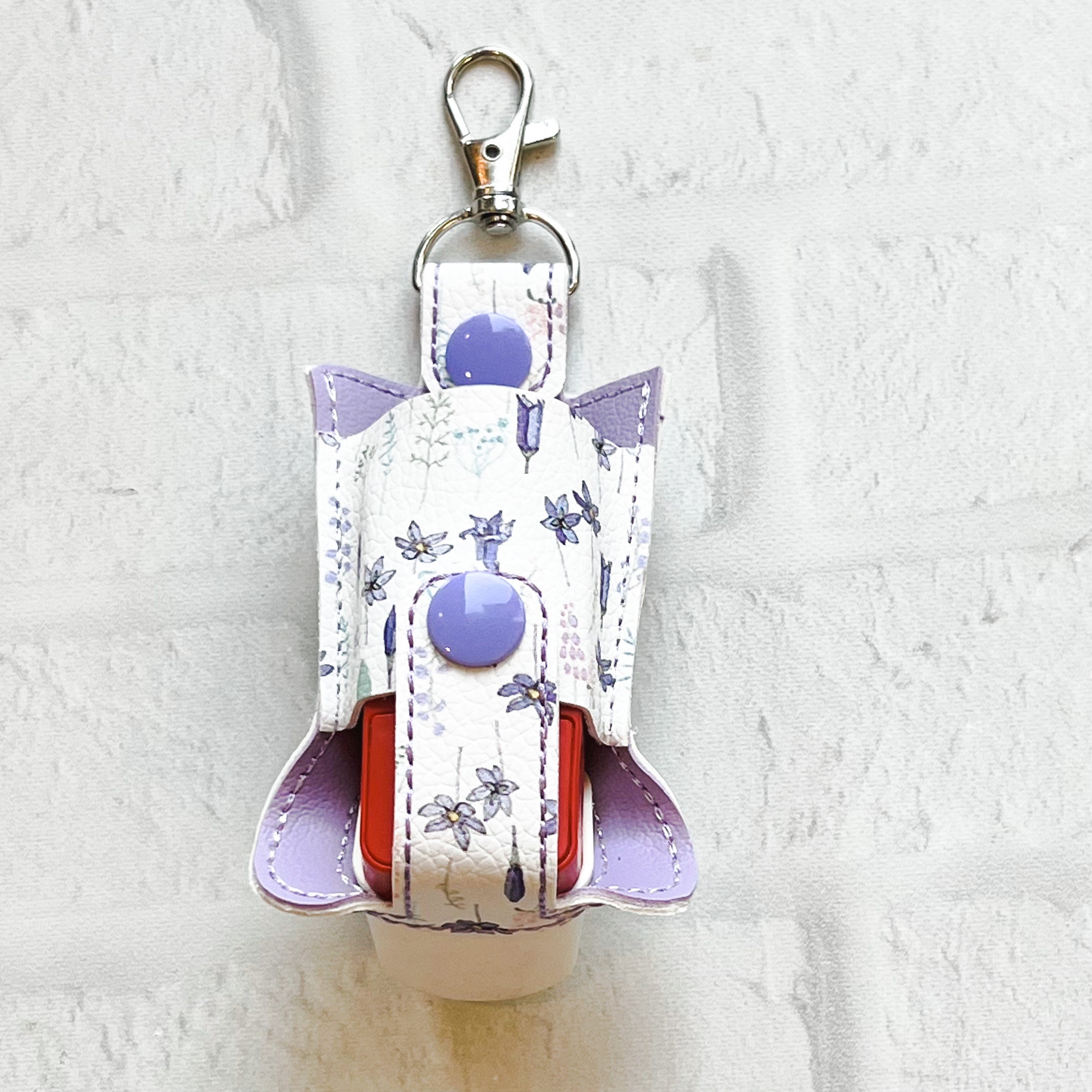 Periwinkle Inhaler Holder: Asthma Safety Keychain Clip, Teacher Lanyard ...