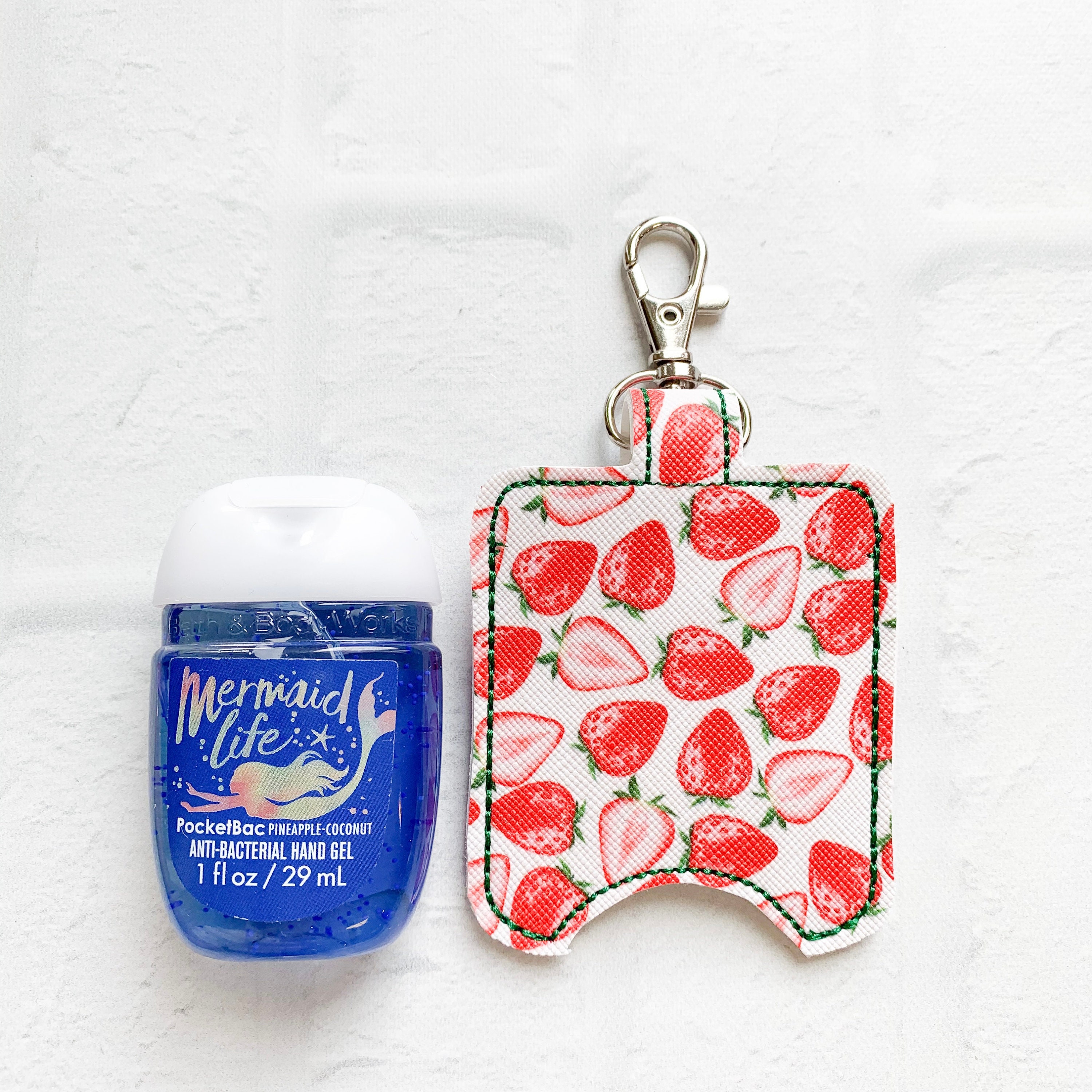 Strawberry Bath & Body Works Pocket Bac Hand Sanitizer Case Etsy