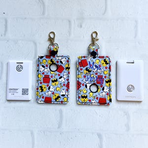 Porte-carte d'identité d'alarme Charlie Dog Centegix, étiquette de sac d'alarme, porte-cartes d'identité vertical avec alarme, accessoire de tour de cou, cadeau pour enseignant, cadeaux pour moins de 20 ans, porte-clés d'identité