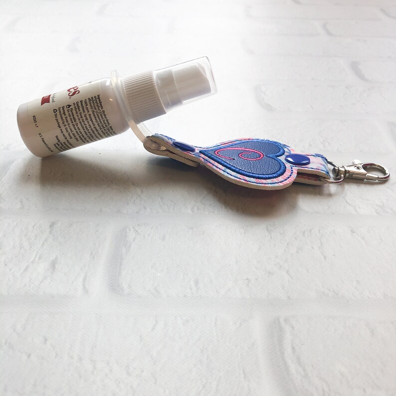 Thieves Sanitizer Spray Water Bottle Keychain Holder Etsy