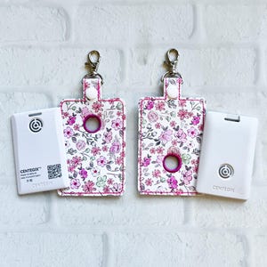 Porte-identification floral rose avec alarme, Étiquette de sac avec alarme, Porte-cartes d'identité vertical avec alarme, Accessoire pour cordon, Cadeau pour enseignant, Cadeaux de moins de 20 ans, Porte-clés d'identité