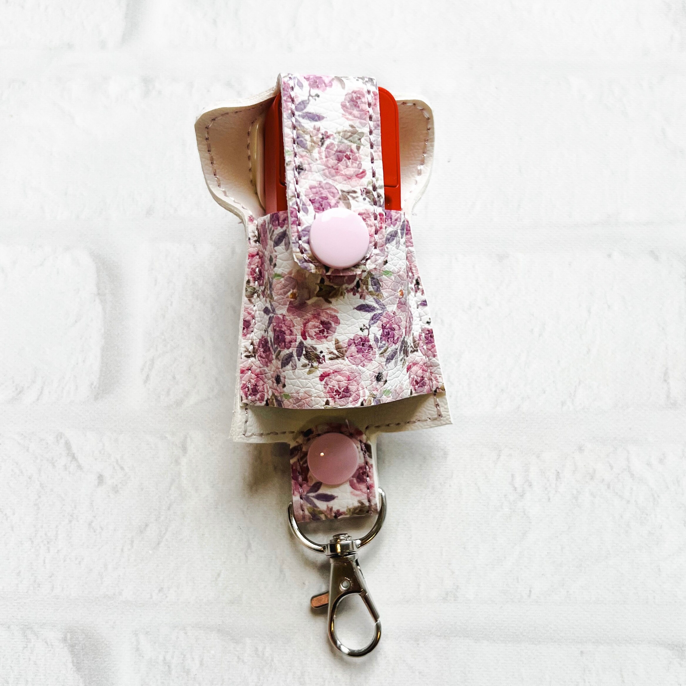 Rose Floral Inhaler Case Keychain Inhaler Keychain Inhaler Etsy
