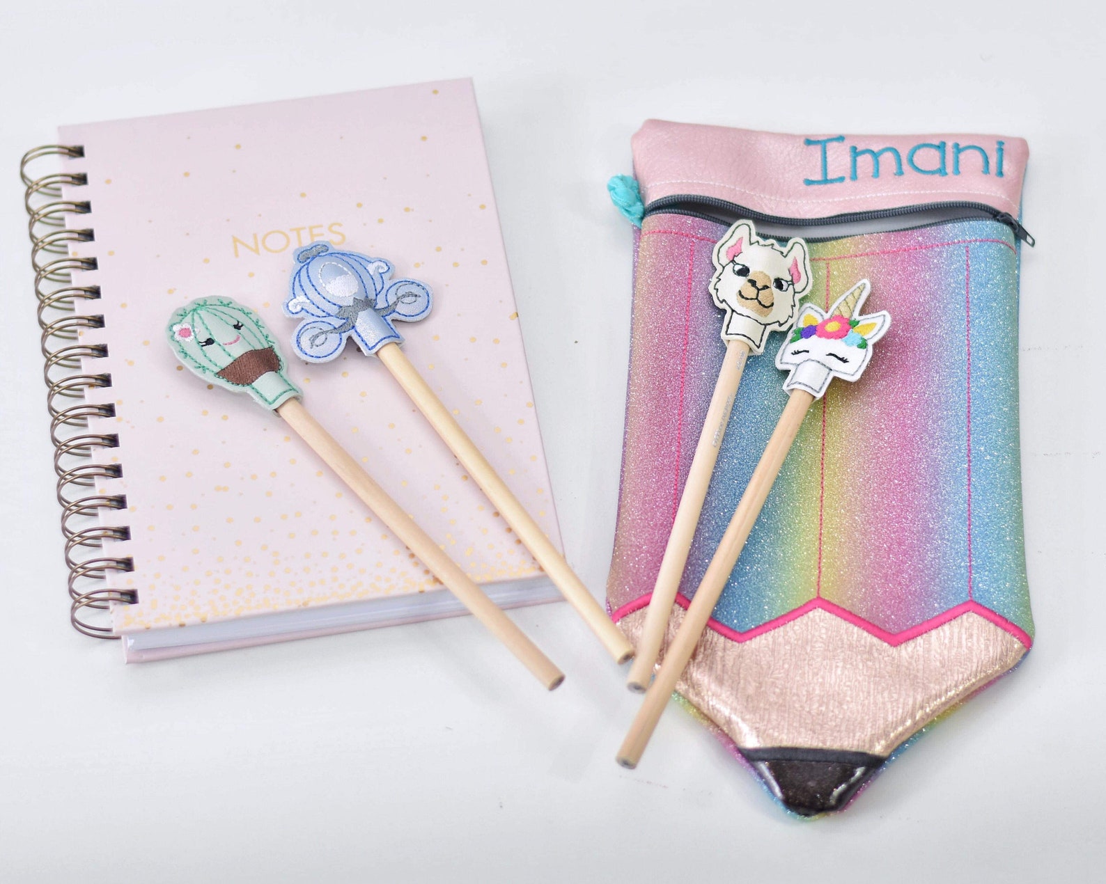 Personalized Name or Monogram Pencil Case for Pens Pencils Etsy