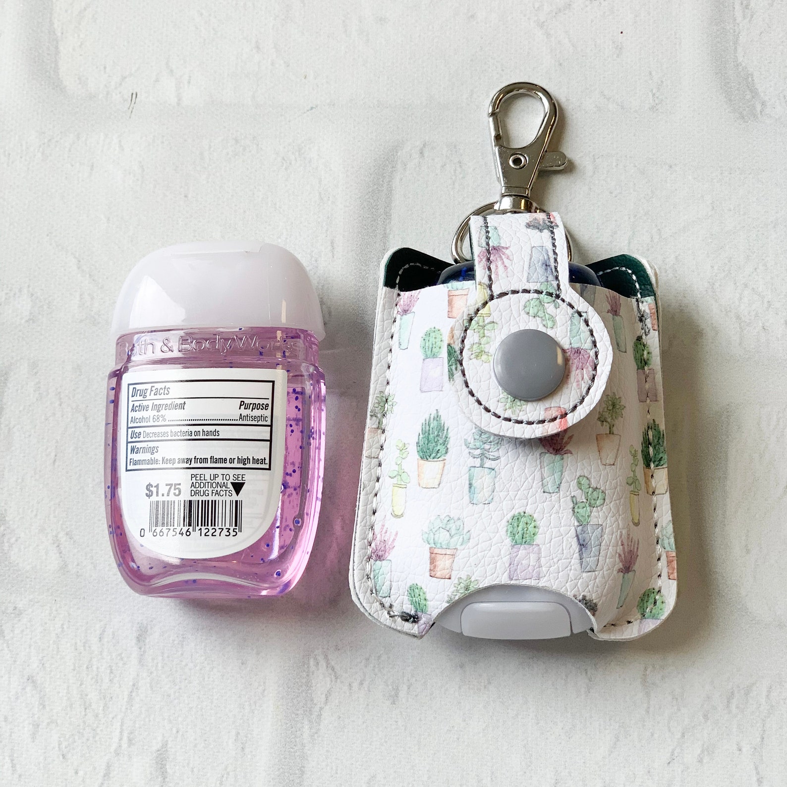 Watercolor Cacti Cactus Bath & Body Works Pocket Bac Hand Etsy