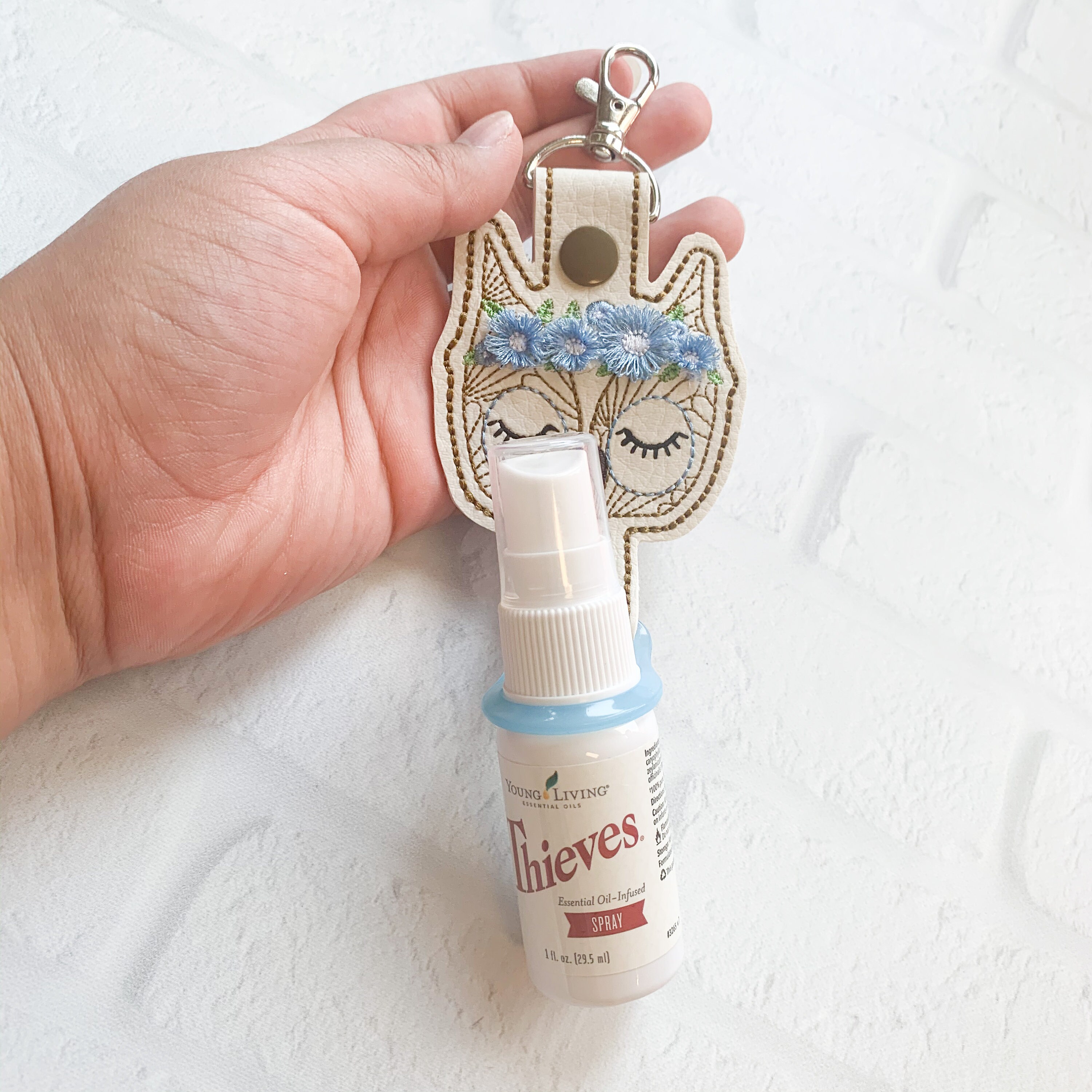 Owl Thieves Spray Water Bottle Keychain Holder Owl Thieves Etsy