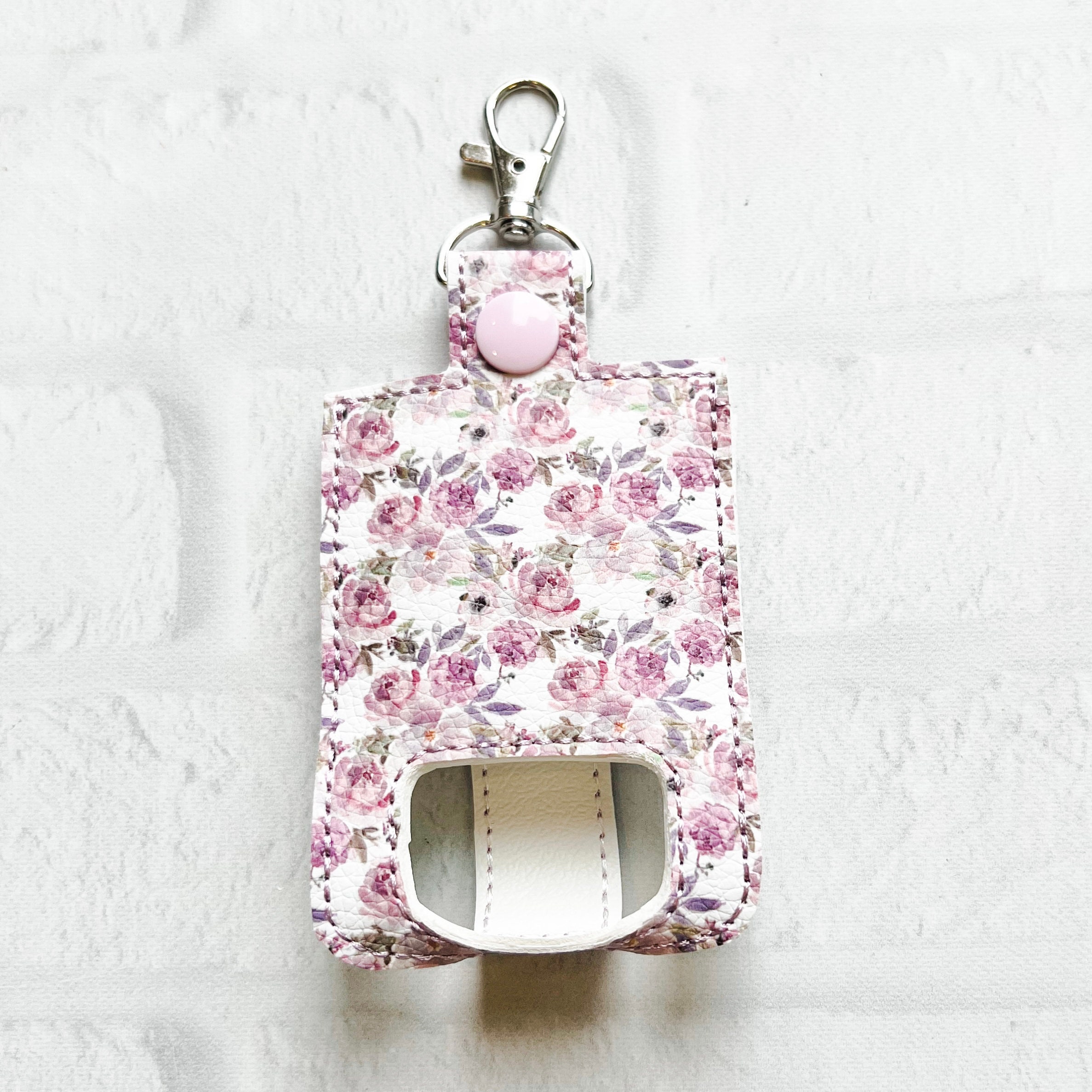 Rose Floral Inhaler Case Keychain Inhaler Keychain Inhaler Etsy