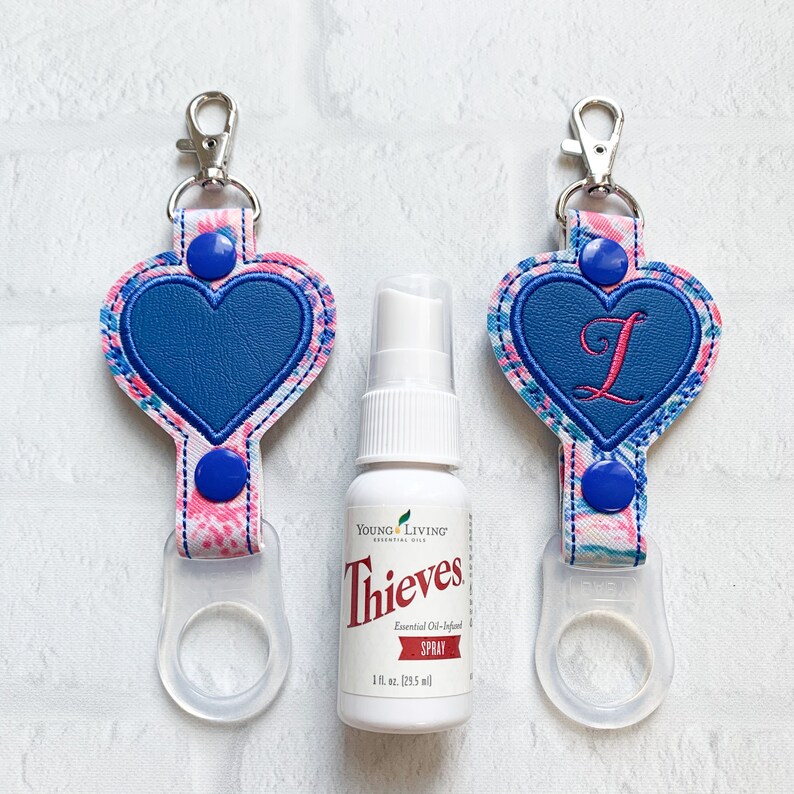 Thieves Sanitizer Spray Water Bottle Keychain Holder Etsy