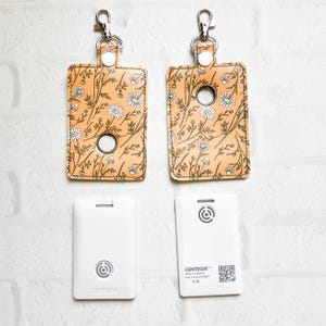 Porte-carte d'identité Meadow Alarm, Étiquette de sac avec alarme, Porte-cartes d'identité vertical avec alarme, Accessoire pour cordon, Cadeau pour enseignant, Cadeaux de moins de 20 ans, Porte-clés d'identité