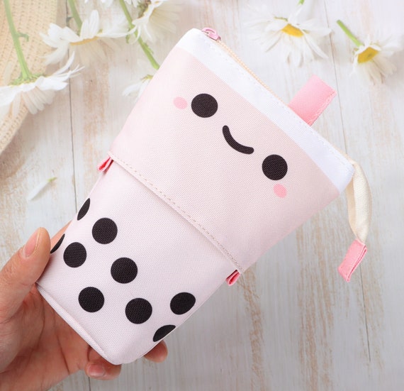 Boba Retractable Pencil Case Bubble Milk Tea Pen Pencil -  Sweden