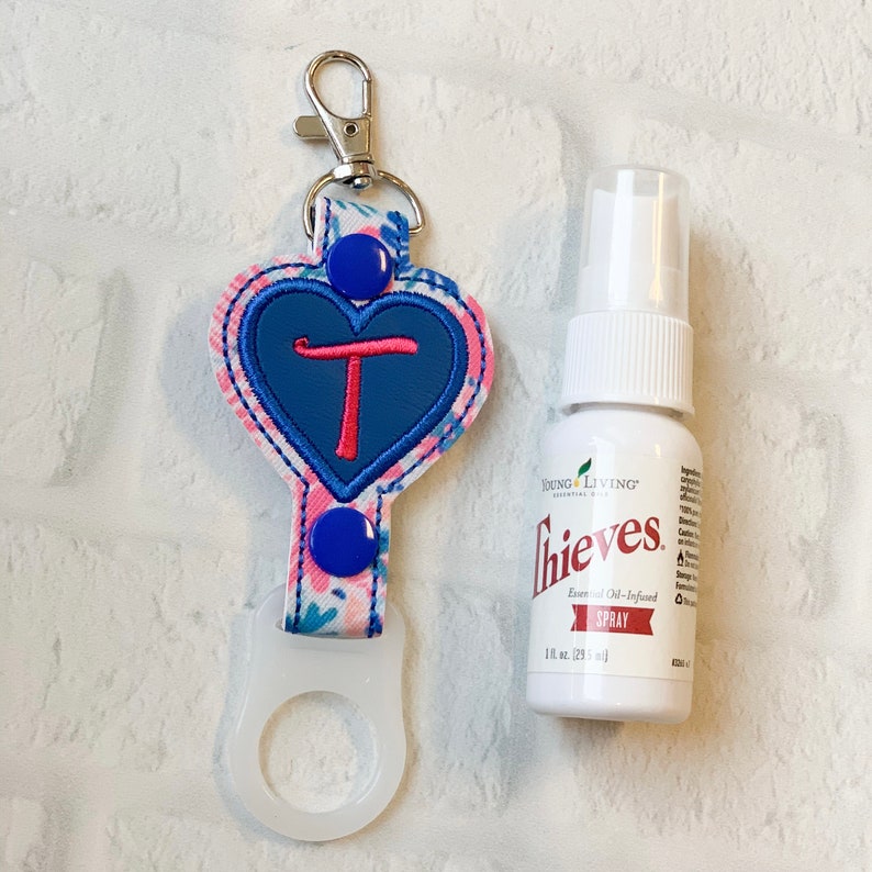Thieves Sanitizer Spray Water Bottle Keychain Holder Etsy