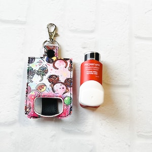 Magic Mouse Ears Inhaler Case Keychain,Magical Inhaler Holder Keychain,Inhaler Holder Keychain Gift Idea,Not Easy Being Wheezy,Asthma Gift