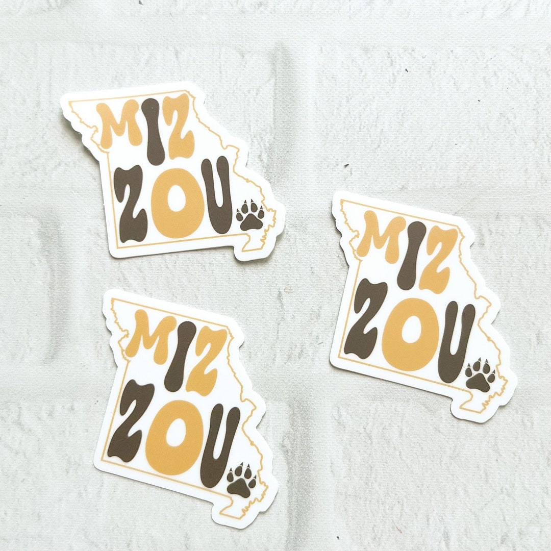 Missouri Sticky Note Waterproof Missouri Stickers, University Stickers, College Stickers ...