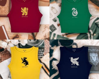 Wizard House Crop Tank | Universal Shirt