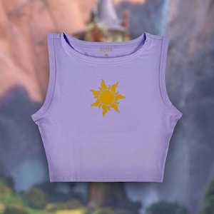 Corona&#39;s Crest Crop Tank | Rapunzel | Disney Shirt