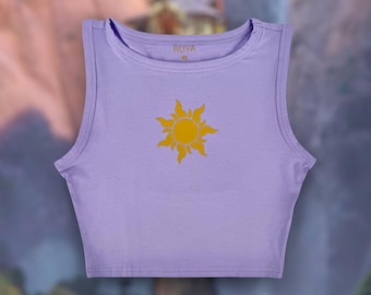 Corona's Crest Crop Tank | Rapunzel | Disney Shirt