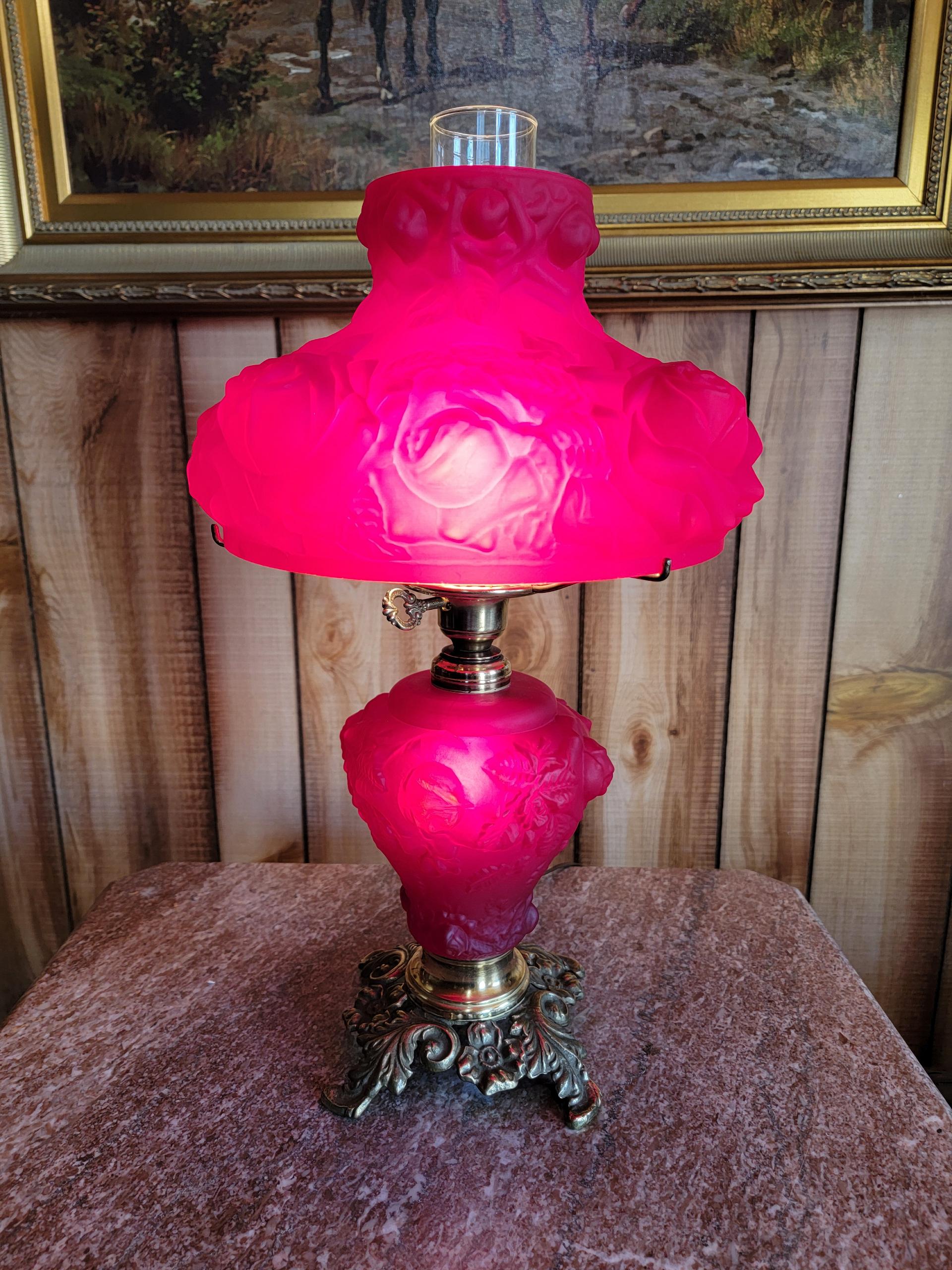 1950年代 オールドフェントン ダスティローズ フェアリー アトリエランプ FENTON - 1950年代 オールドフェントン ダスティローズ