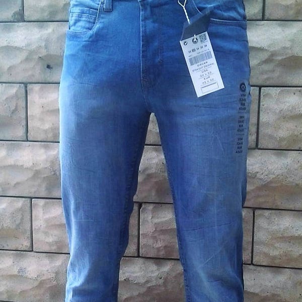 Jeans Homme - Straight Original - OSCAR - Bleu Clair