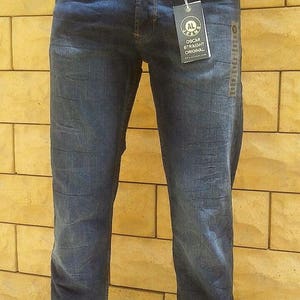 Men's Jeans - Straight Original - OSCAR - Dark Blue