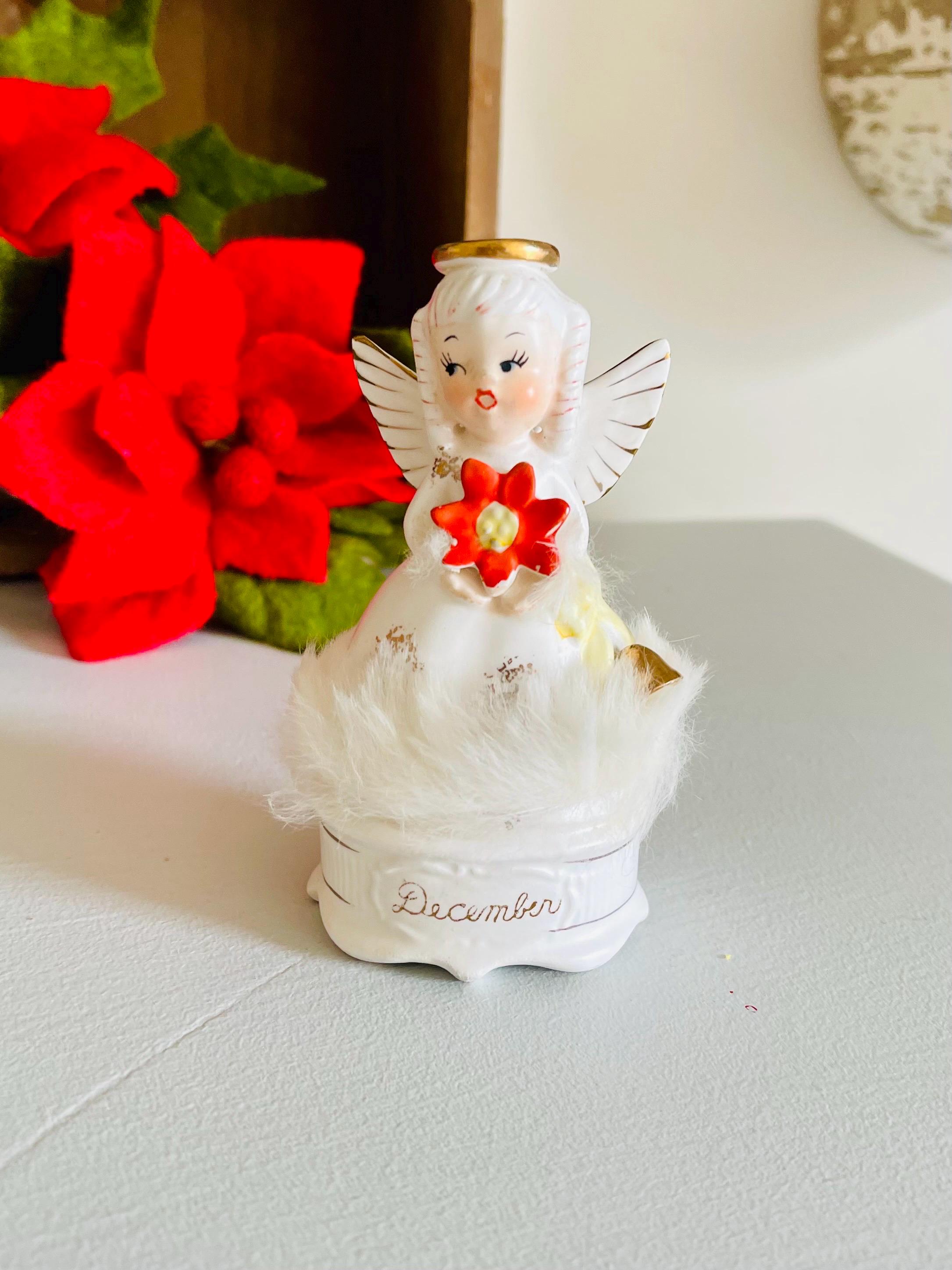like a angel　Championチャンピオン　トリコタグ　ベロア Vintage Napco Angel - Etsy