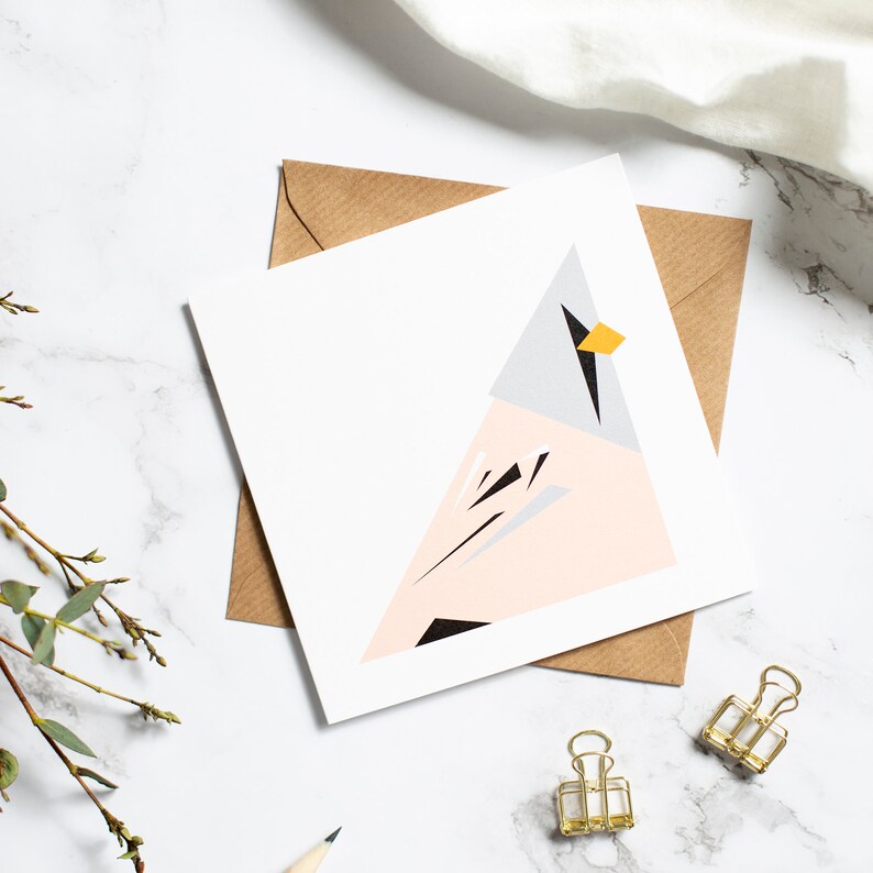 Personalised message in any card Bearded Tit