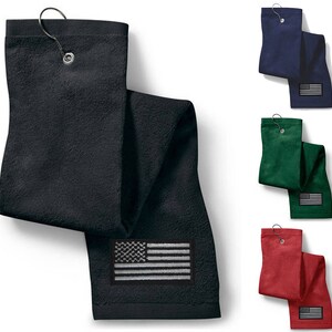 Bestickte geschwärzt militärischen USA Flagge kostenloser Versand innerhalb der kontinentalen USA