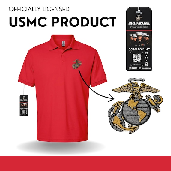 United States Marine Corps Embroidered EGA Eagle Globe