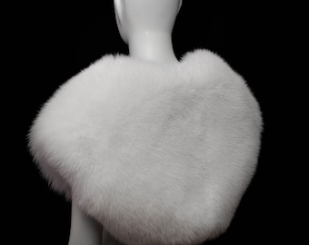Echte Sneeuwwitje Vossenbont Bruiloften Bolero Bolero