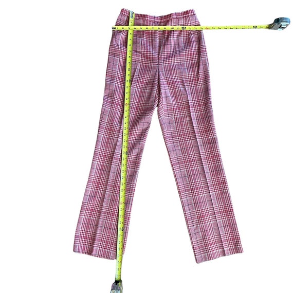 Vintage Bleyle for Hooper Wool Red Pants Slacks - image 7