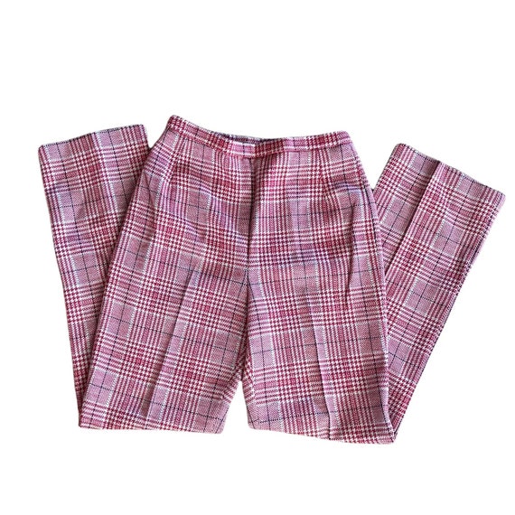 Vintage Bleyle for Hooper Wool Red Pants Slacks - image 6