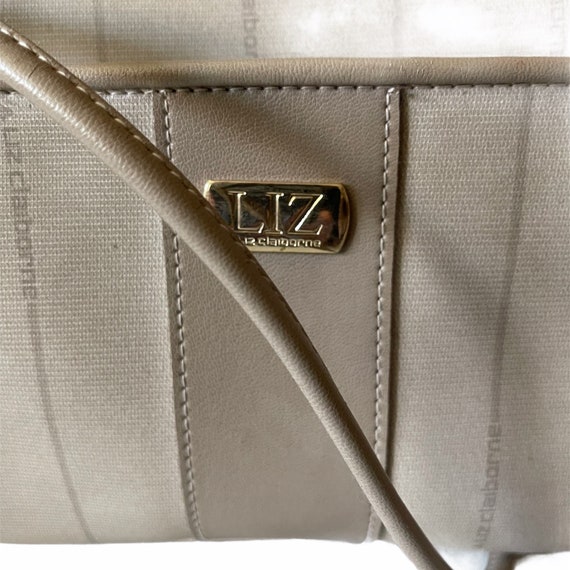 Liz Claiborne Vintage Monogram Crossbody Purse 19… - image 10