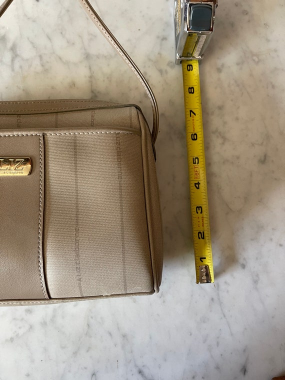 Liz Claiborne Vintage Monogram Crossbody Purse 19… - image 6