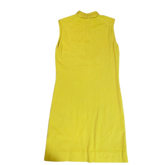 Vintage I Magnin Yellow Cashmere Dress - image 7